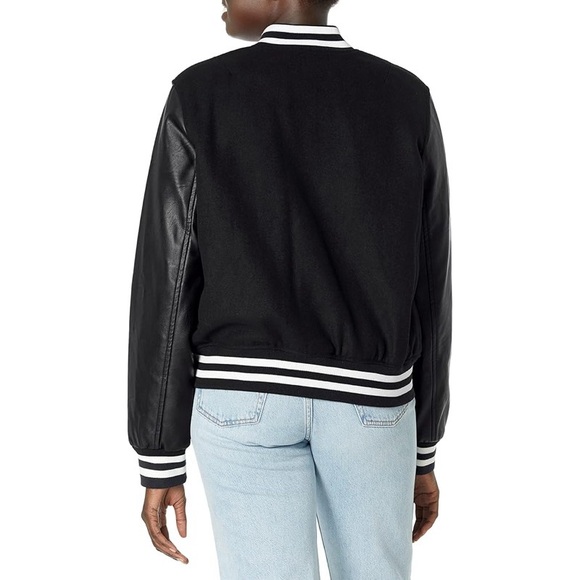 Levi’s Mixed Media Bomber Jacket - Picture 2 of 2